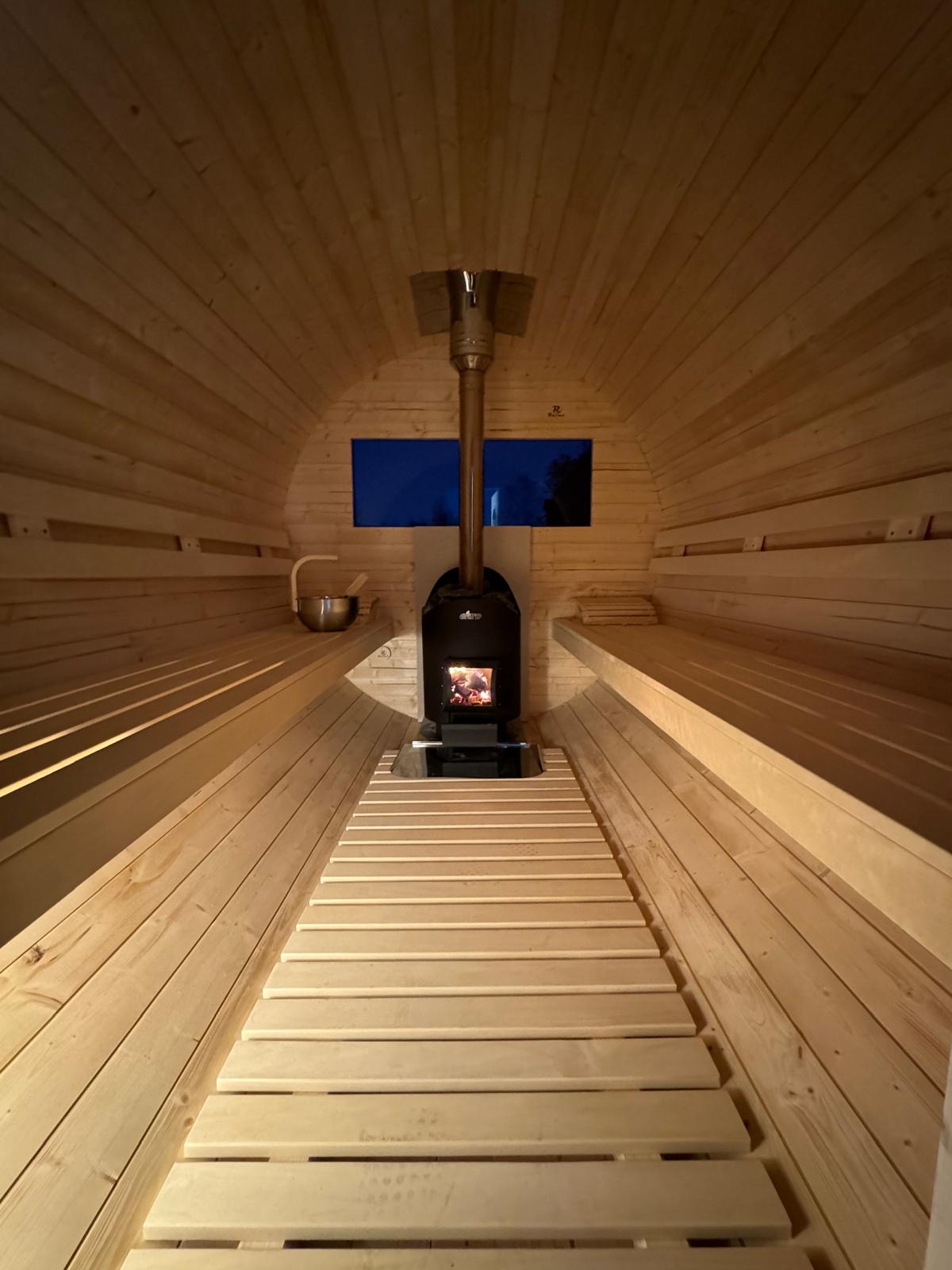 Fass-Sauna